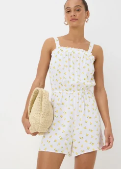 White Lemon Playsuit