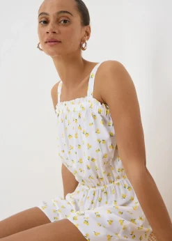 White Lemon Playsuit