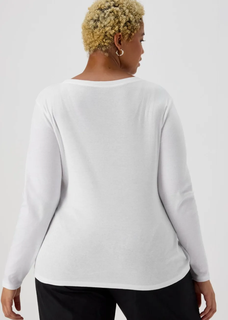 White Long Sleeve T-Shirt
