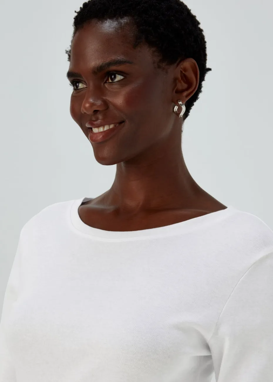 White Long Sleeve T-Shirt