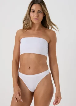 White Seamless Bandeau