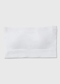 White Seamless Bandeau