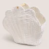 White Shell Basket