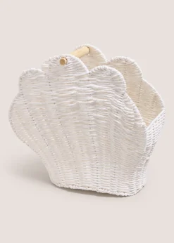 White Shell Basket