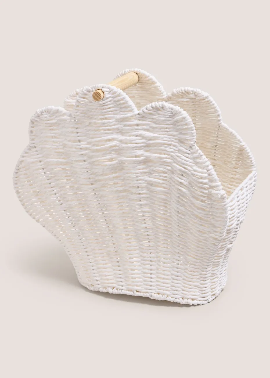 White Shell Basket
