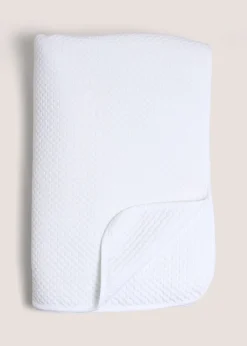 White Washed Pinsonic Bedspread (235x235cm)