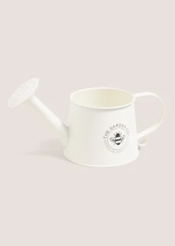 White Watering Can