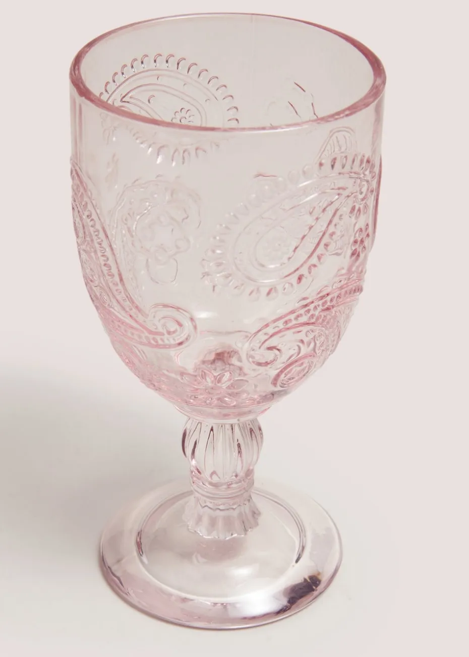 Wine Artisan Embossed Glass