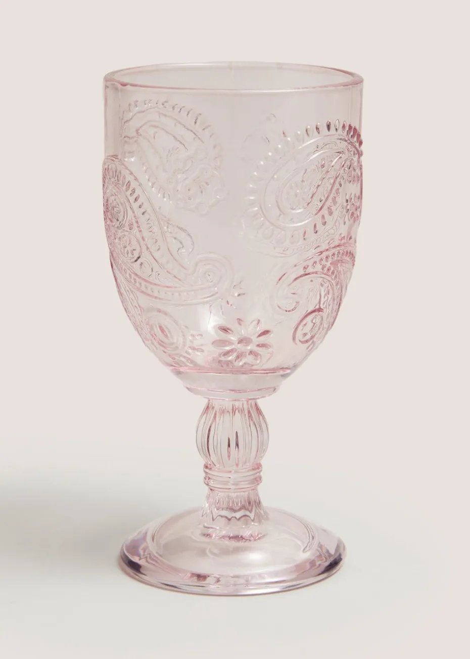 Wine Artisan Embossed Glass