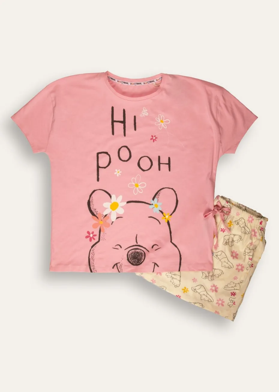 Winnie The Pooh Multi Short Pyjama Set