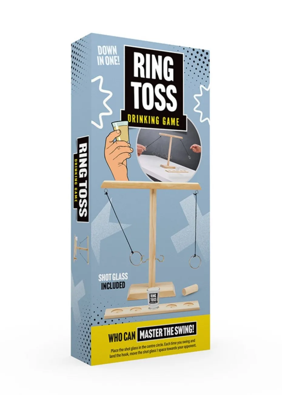 winning Brown Ring Toss Drinking Game