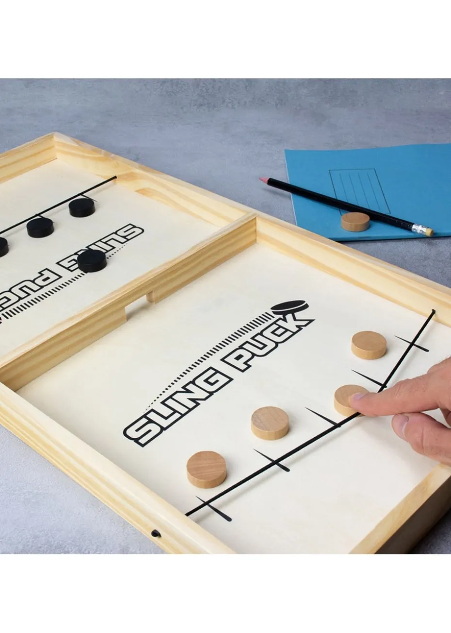 winning Brown Sling Puck