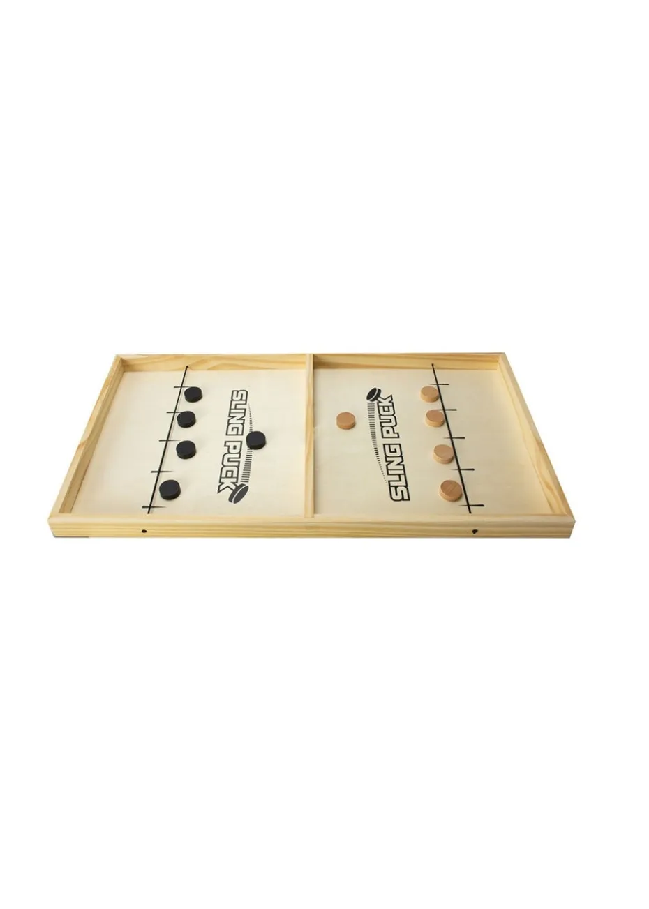 winning Brown Sling Puck