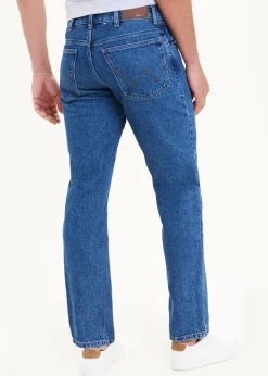 Wrangler Blue Straight Fit Jeans