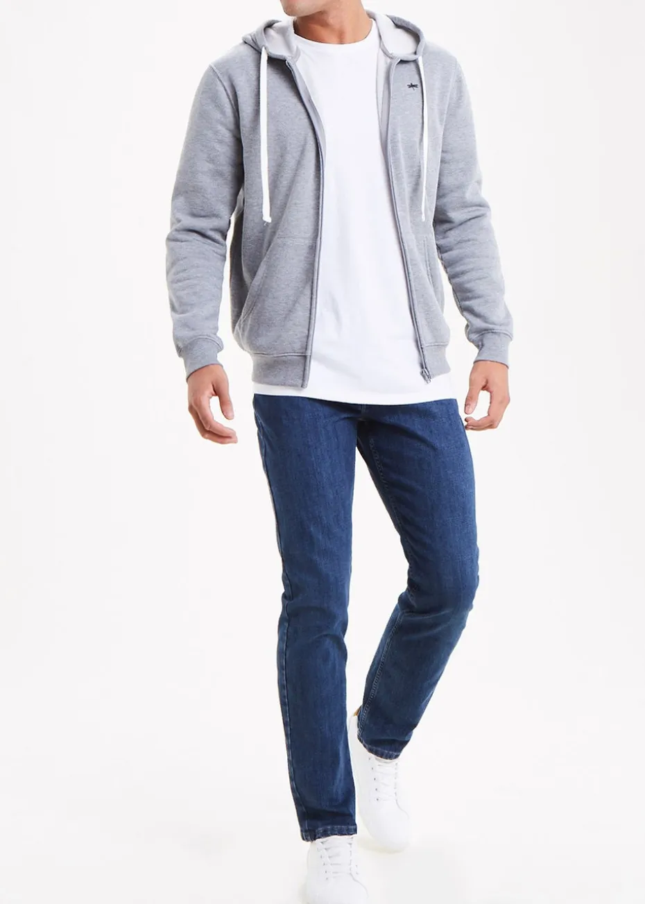 Wrangler Dark Wash Stretch Straight Fit Jeans