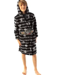 WWE Boys Grey Championship Belt Bathrobe (5 - 14 Years)