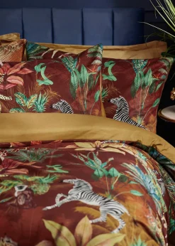 Wylder Aranya Exotic Animal Velvet Duvet Cover Set