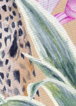 Wylder Gold Kali Leopards Outdoor Washable Rug (120 x 170cm)