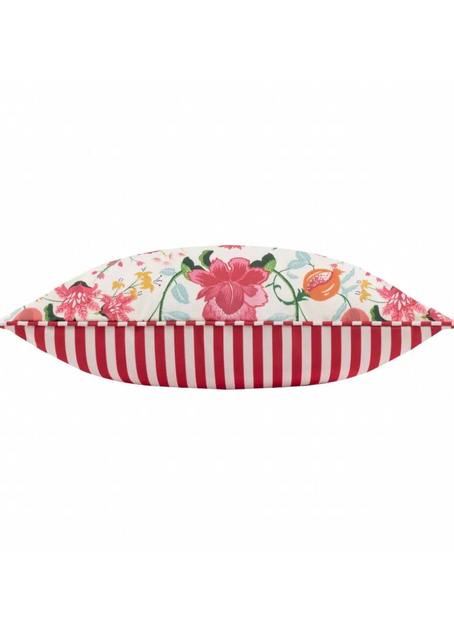 Wylder Nature Red Claudia Floral Outdoor Outdoor Cushion