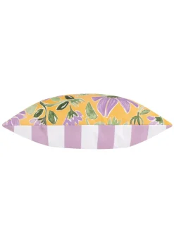 Wylder Nature Yellow Flower Filled Outdoor Cushions (43cm x 43cm x 8cm)