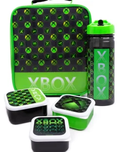 Xbox 5 Piece Green Lunch Bag Set