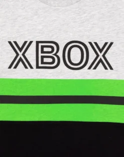 Xbox Mens Black Logo Short Sleeve Short Leg Pyjama Set