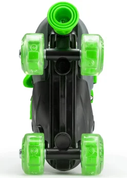 Xootz Quad Led Skates Green