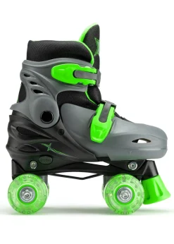 Xootz Quad Led Skates Green