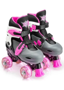 Xootz Quad Led Skates Pink