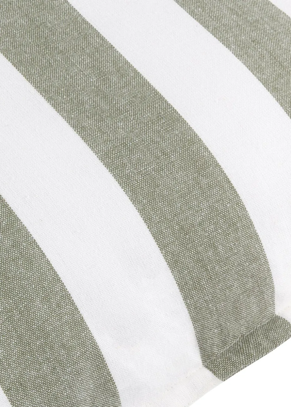 Yard Dark Green Hayle Cotton Outdoor Outdoor Cushion