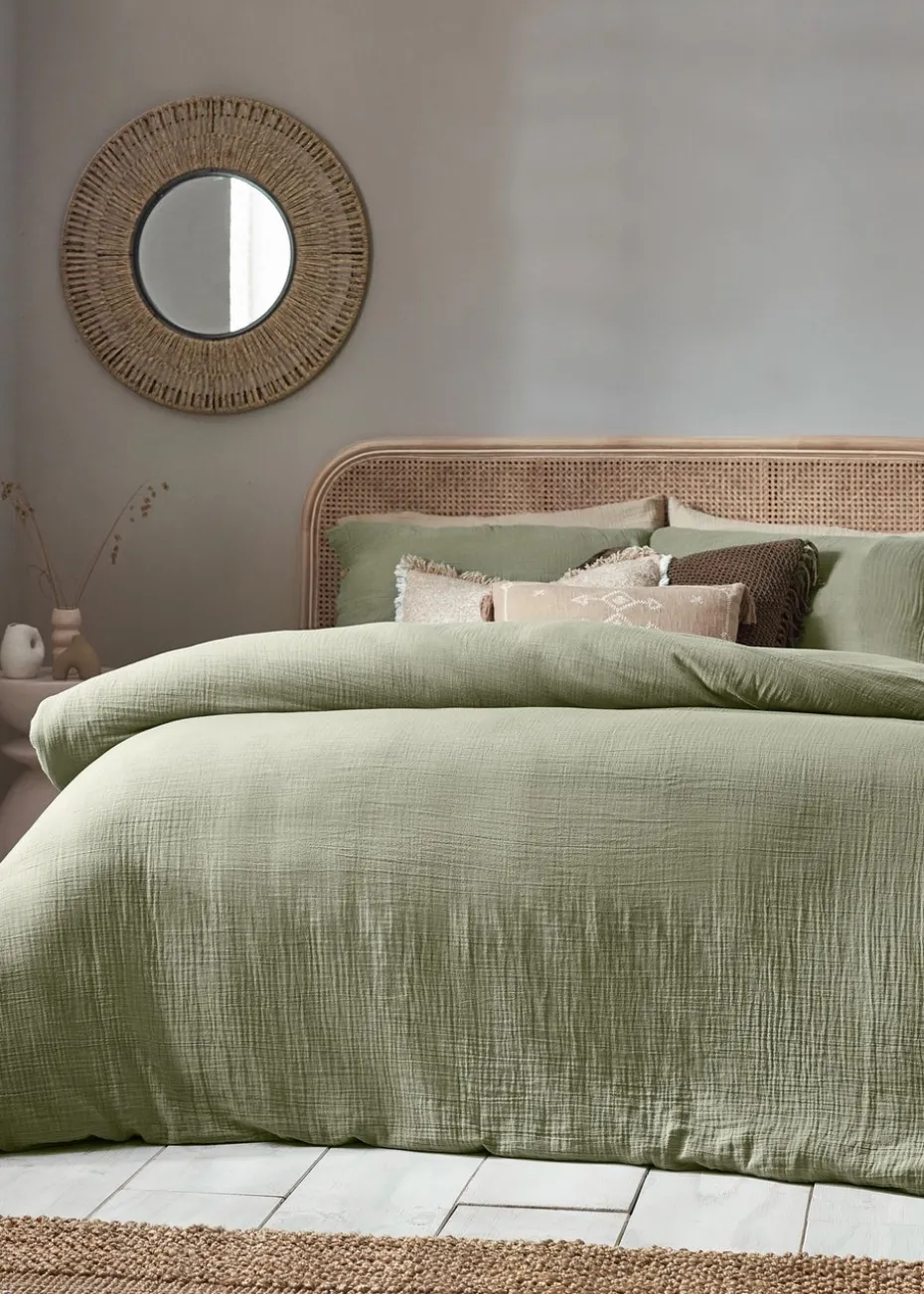 Yard Lark Muslin Cotton Duvet Cover Set