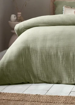 Yard Lark Muslin Cotton Duvet Cover Set