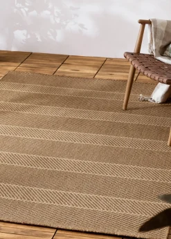 Yard Natural Pentle Jute Effect Indoor/Outdoor Rug