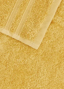 Yellow 100% Egyptian Cotton Towels
