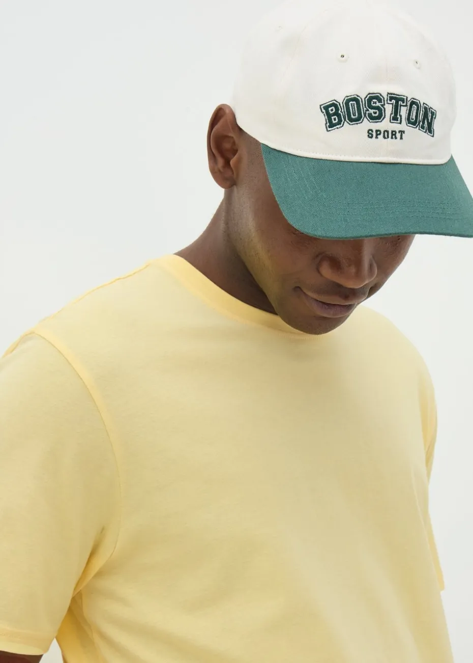Yellow Essential Crew Neck T-Shirt