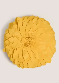 Yellow Flower Cushion