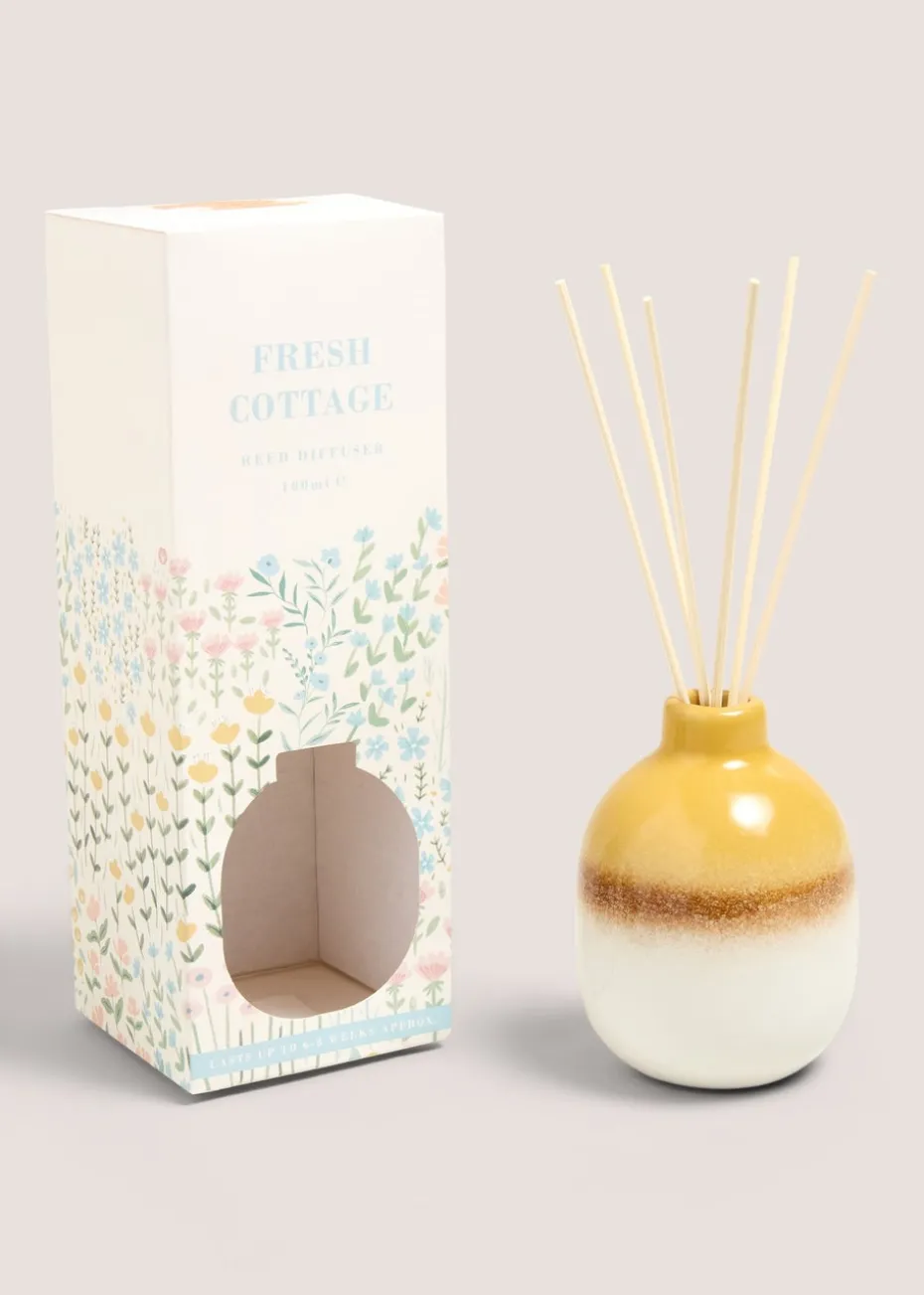 Yellow Reactive Glaze Diffuser