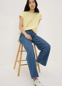 Yellow Regular Short Sleeve T-Shirt