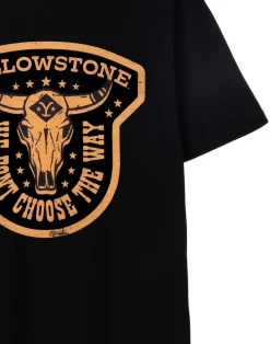 Yellowstone Black We Don't Choose The Way Short Sleeved T-Shirt