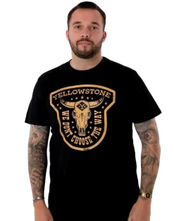 Yellowstone Black We Don't Choose The Way Short Sleeved T-Shirt
