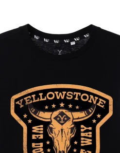 Yellowstone Black We Don't Choose The Way Short Sleeved T-Shirt