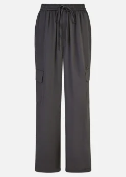 Yumi Grey Cargo Trousers