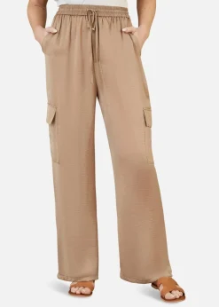 Yumi Stone Cargo Trousers
