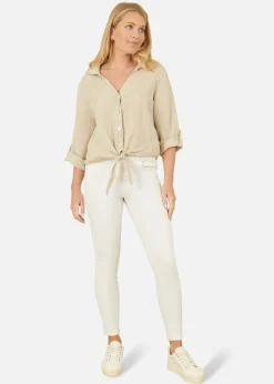 Yumi Stone Italian Linen Shirt