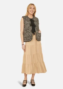 Yumi Stone Midi Boho Skirt